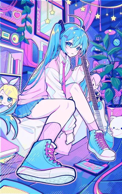 Hatsune Miku - Your Roommate AI Roleplay