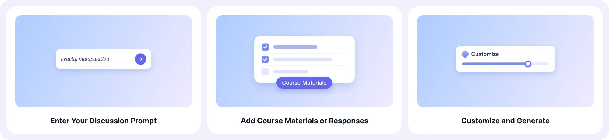 How to Generate an AI Discussion Post