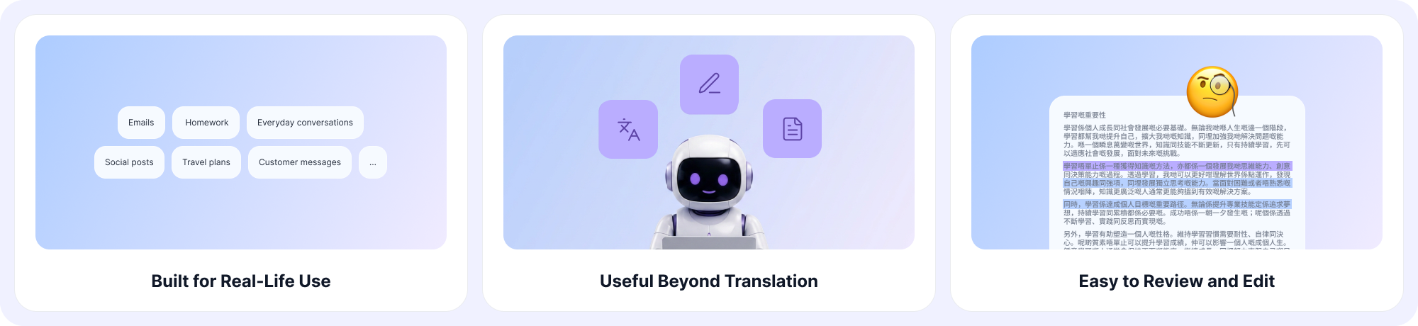 Why Choose EaseDone AI to Translate English to Cantonese