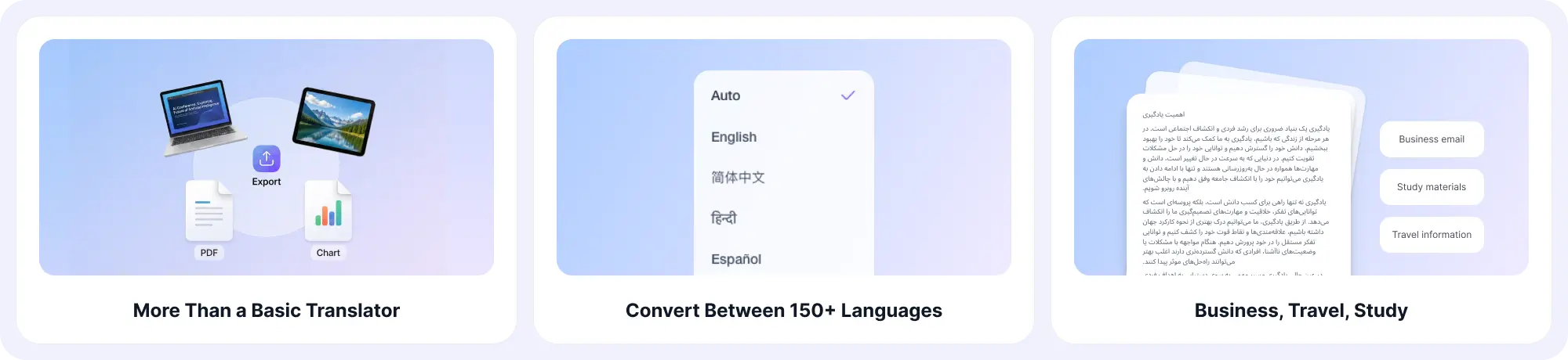 What Can EaseDone AI English to Dari Translator Do