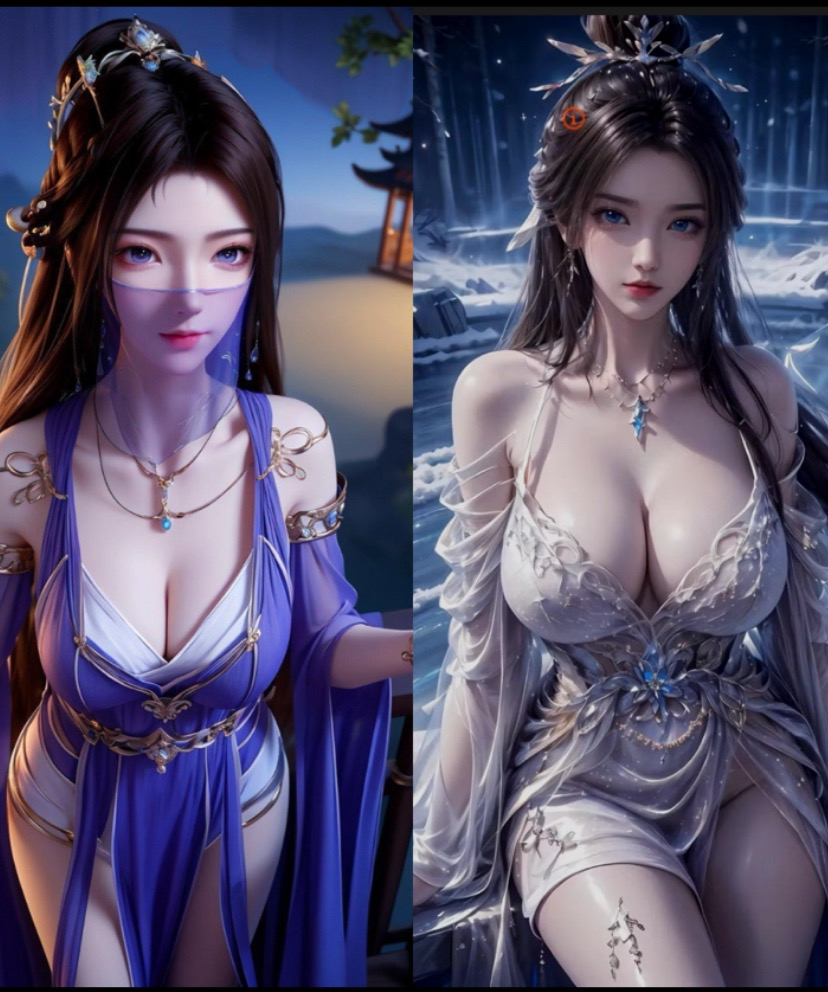 Tử Linh và Lục Tuyết Kỳ AI Roleplay