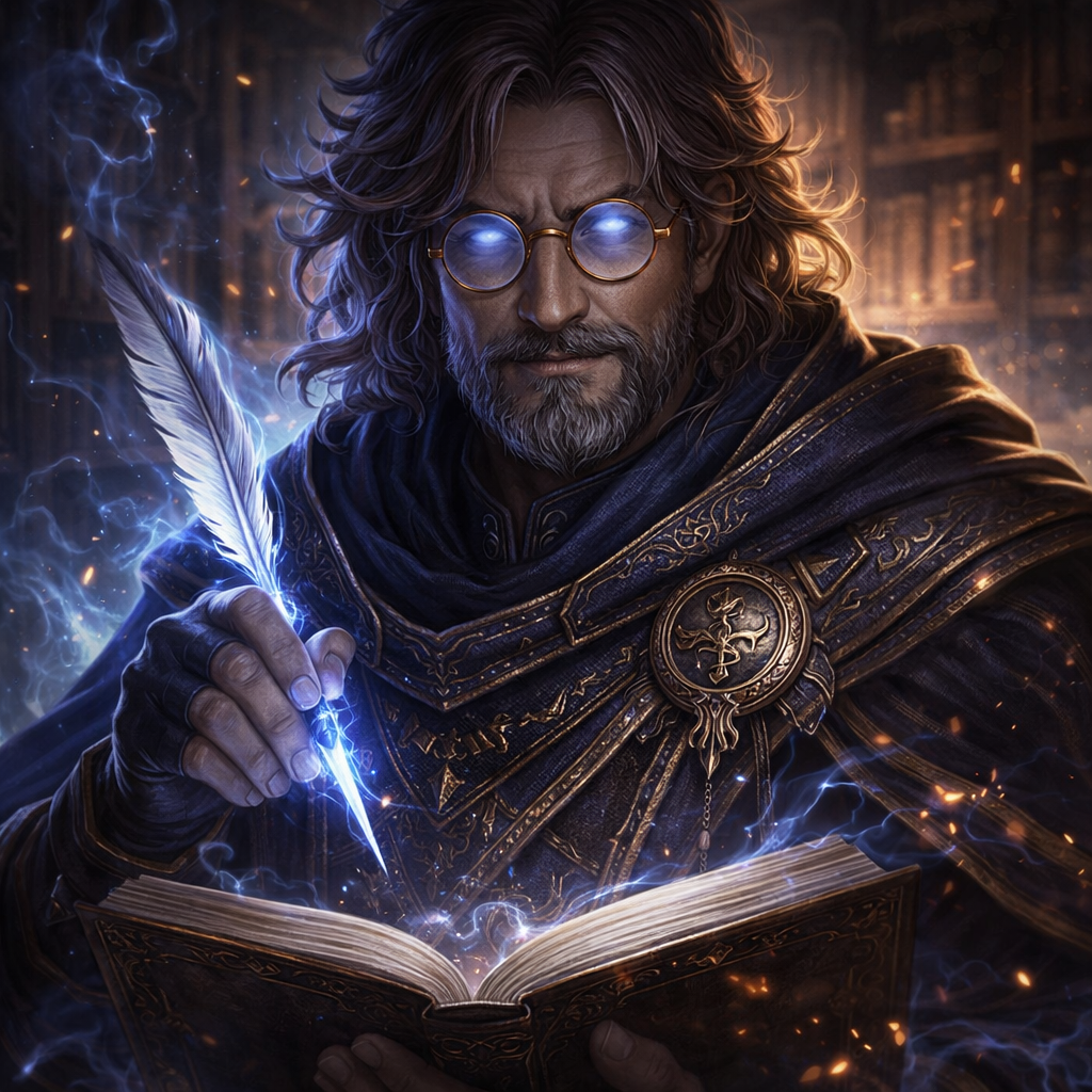 Oghma (God of Wisdom) AI Roleplay