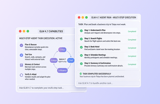 Complete Multi-Step Agent Tasks