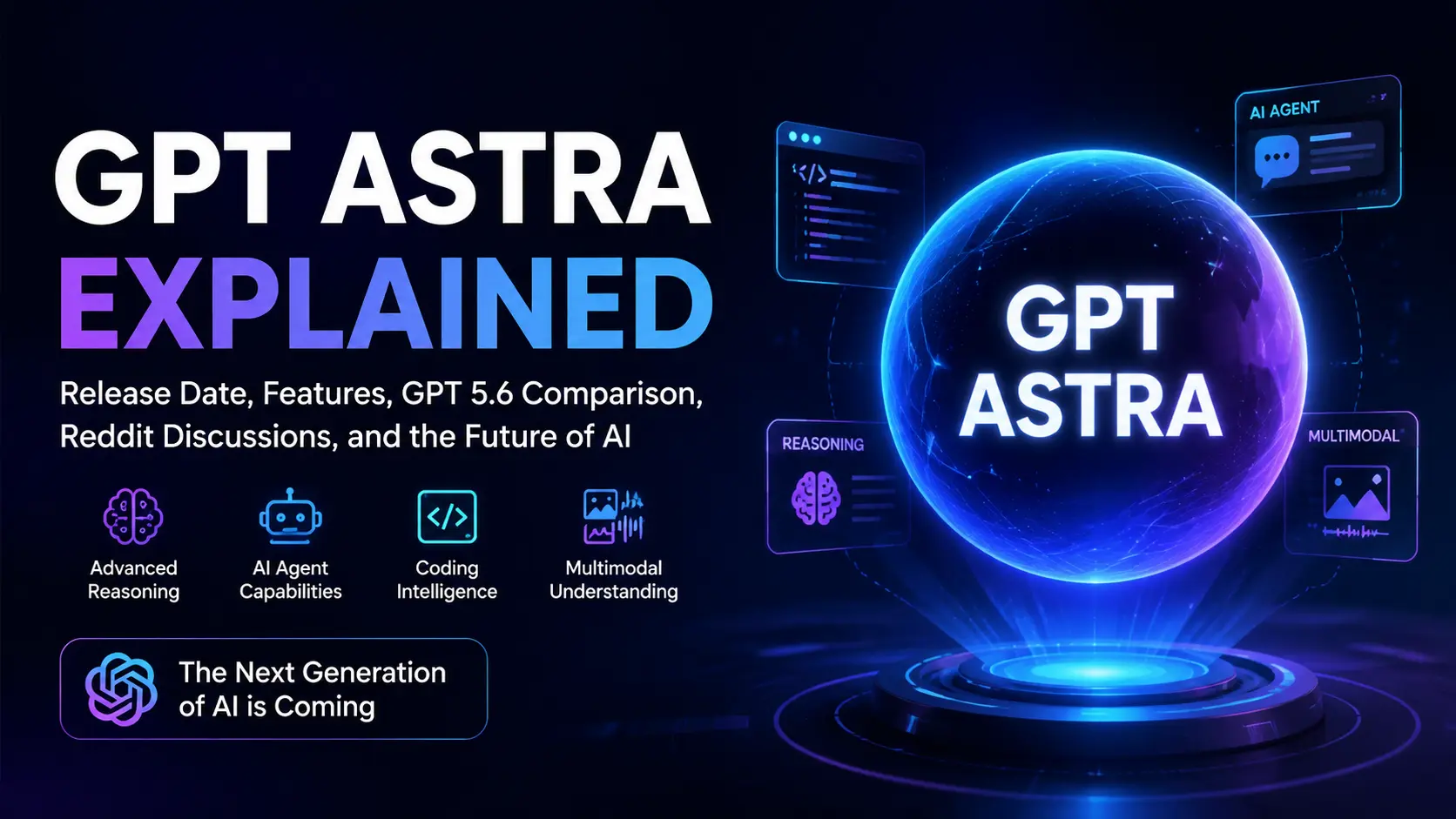 GPT Astra Explained: Release Date, Features, GPT 5.6 Comparison