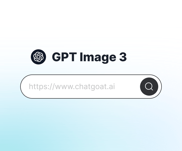 Step 1: Open GPT Image 3 on ChatGOAT AI