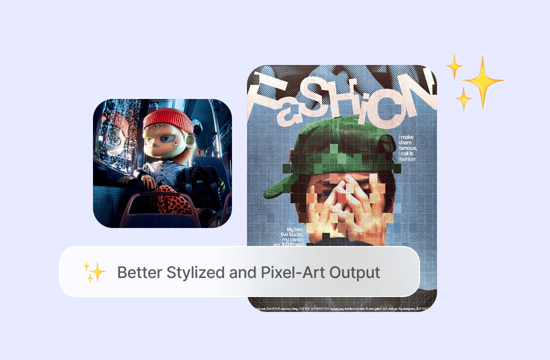 Better Stylized and Pixel-Art Output