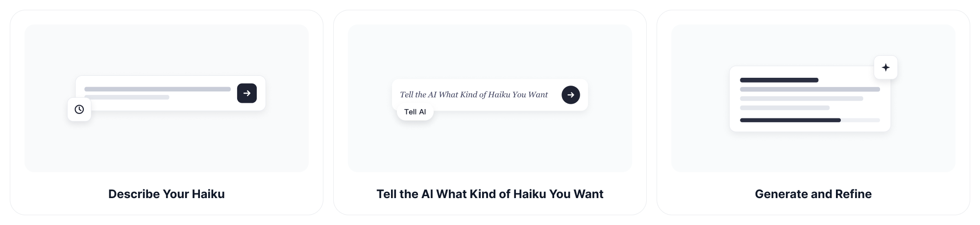 Как использовать генератор хайку ChatGOAT AI