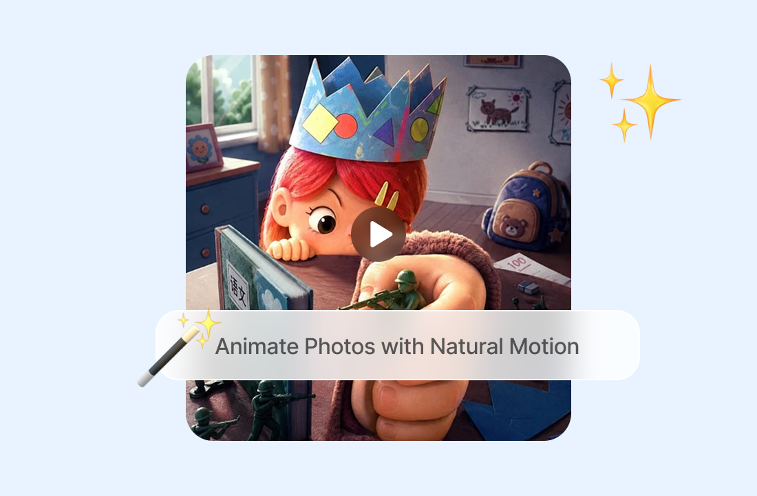Animate Photos with Natural Motion