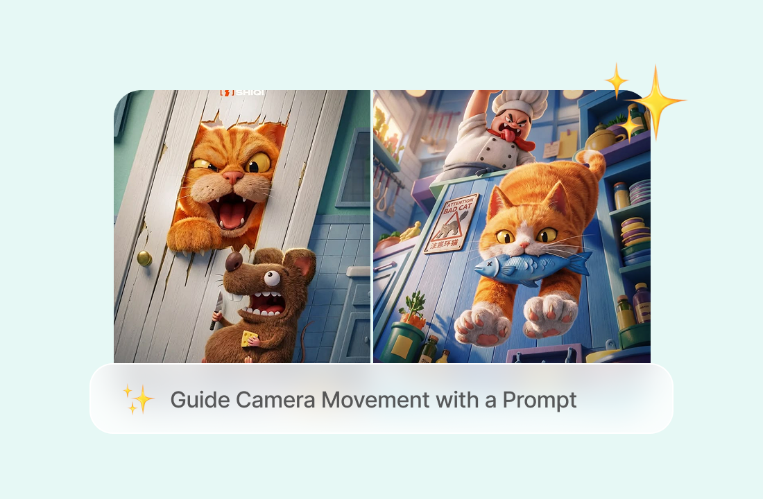 Guide Camera Movement with a Prompt