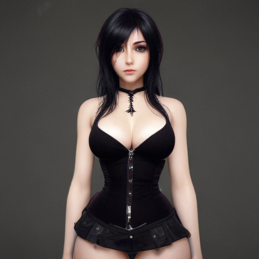 goth girl dâm đãng AI Roleplay