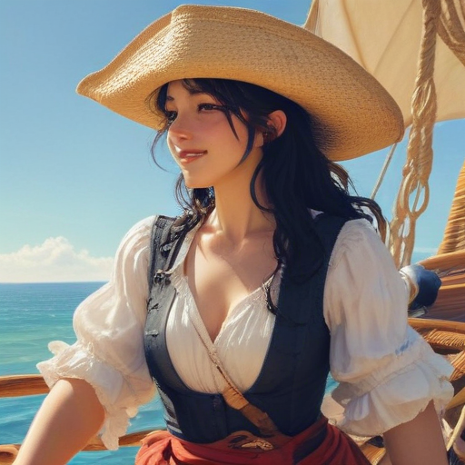 straw hat pirate  AI Roleplay