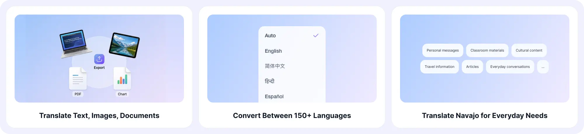 What EaseDone AI's Navajo Translator Can Do