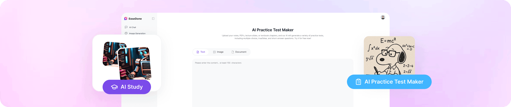 thumbnail of AI prctice test maker
