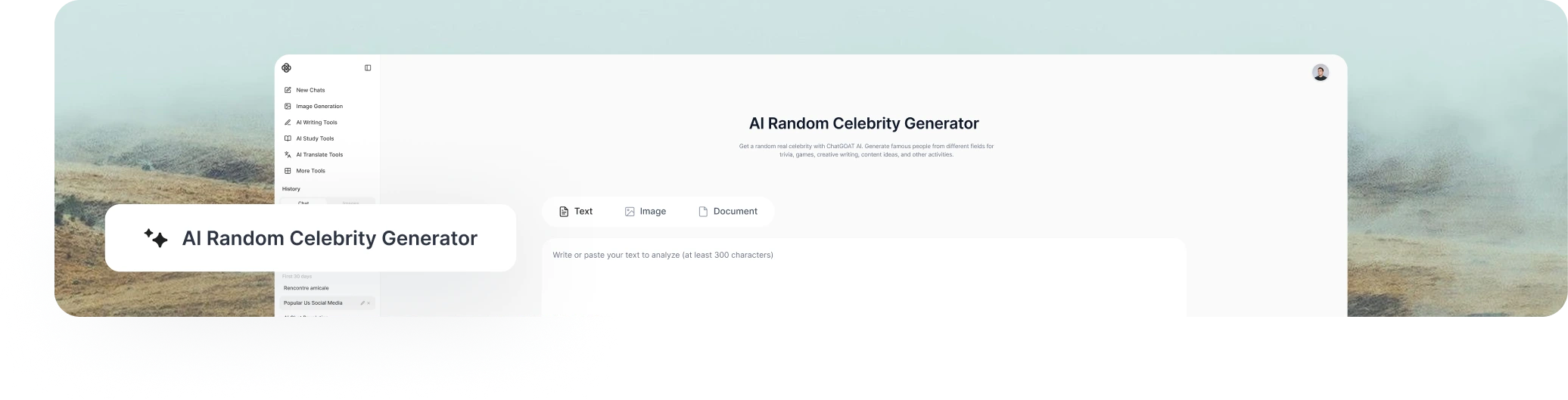 Generatore di Celebrit¢ Casuali Gratuito