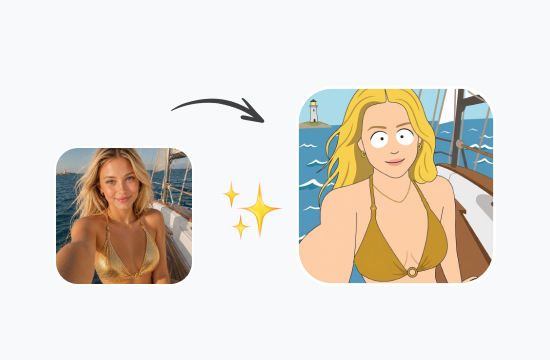 EaseDone AI can turn your photo into a custom south park avatar