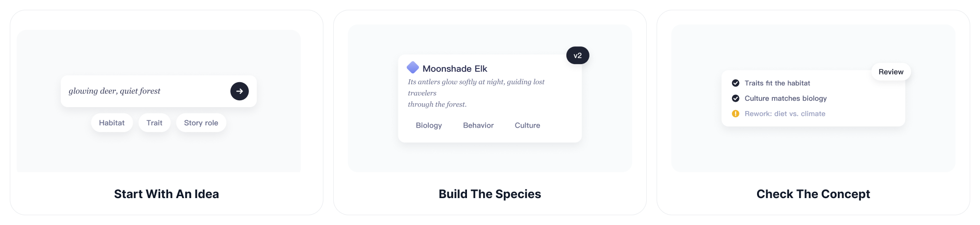 วิธีสร้างเผ่าพันธุ์ด้วย ChatGOAT AI