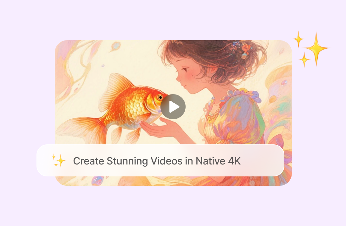 Create Stunning Videos in Native 4K