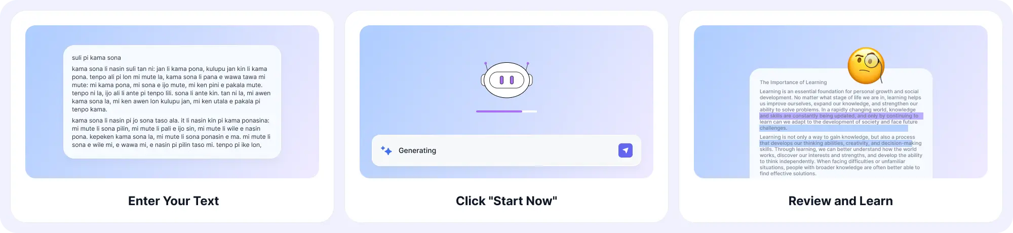 How to Translate Toki Pona with EaseDone AI